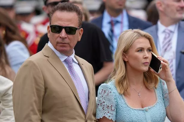 White House Press Secretary Karoline Leavitt and her husband Nicholas Riccio