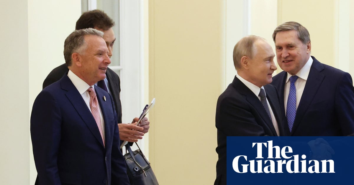 First Thing: Trump envoy Witkoff reportedly advised Kremlin official on Ukraine peace deal | US news