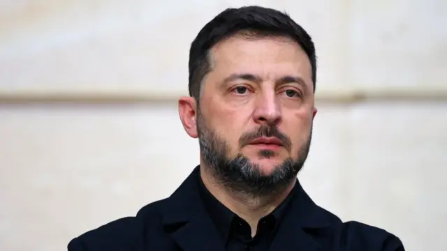 A file photo of Zelensky