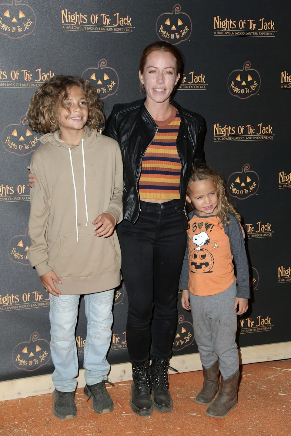 Kendra Wilkinson, Hank Baskett IV, Alijah Mary Baskett at arrivals for Nights Of The Jack Halloween Activation Launch Party, King Gillette Ranch, Calabasas, CA October 10, 2018. Photo By: Priscilla Grant/Everett Collection