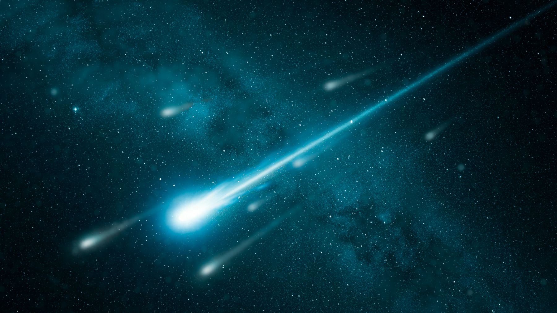 Leonids meteor shower over North America