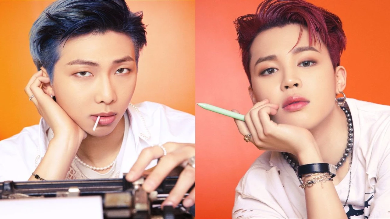 Jimin and RM: courtesy of BIGHIT MUSIC