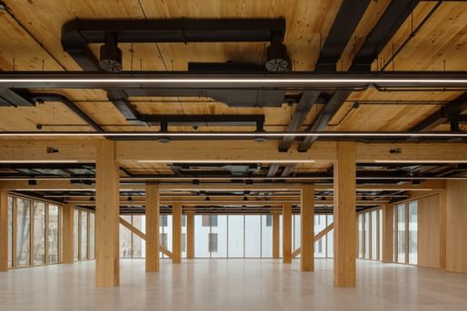 Office Winner: T3 Diagonal Mar Offices in Barcelona by Batlleiroig in Barcelona, Spain. Image credit: Oriol Gómez