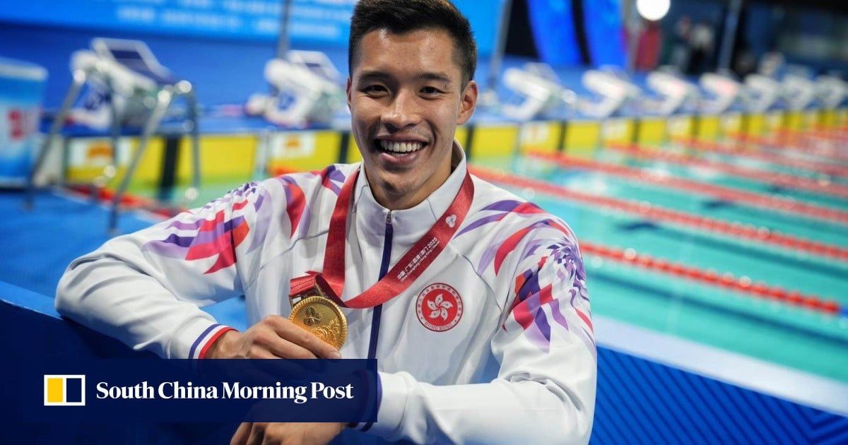 Hong Kong’s Ian Ho reflects on becoming first male swimmer to win gold at National Games