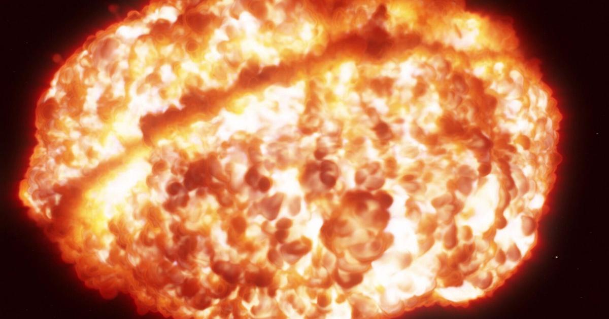Scientists capture rare glimpse of exploding supernova star | National