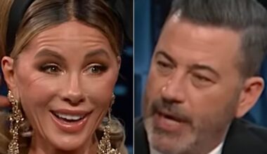 Kate Beckinsale Leads Jimmy Kimmel On A Trump Tangent, And It’s Kinda Weird