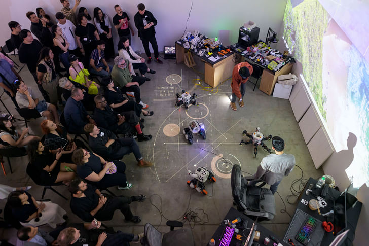 SCI-Arc graduate presentation. Image courtesy of SCI-Arc