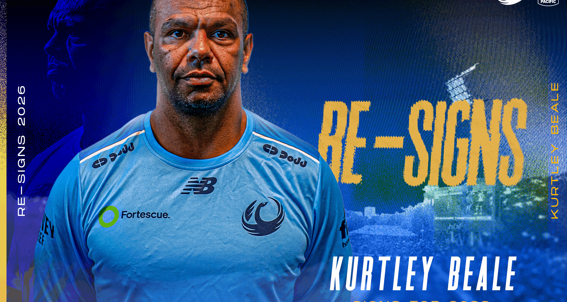 KB re-signs for 2026, marking 18th pre-season in Super Rugby