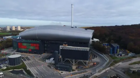 NESS Energy Project Drone picture of the NESS Energy from Waste facility in Aberdeen