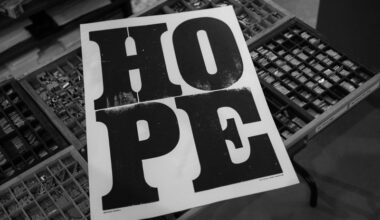 Anthony Burrill brings HOPE to Dublin with the National Print Museum