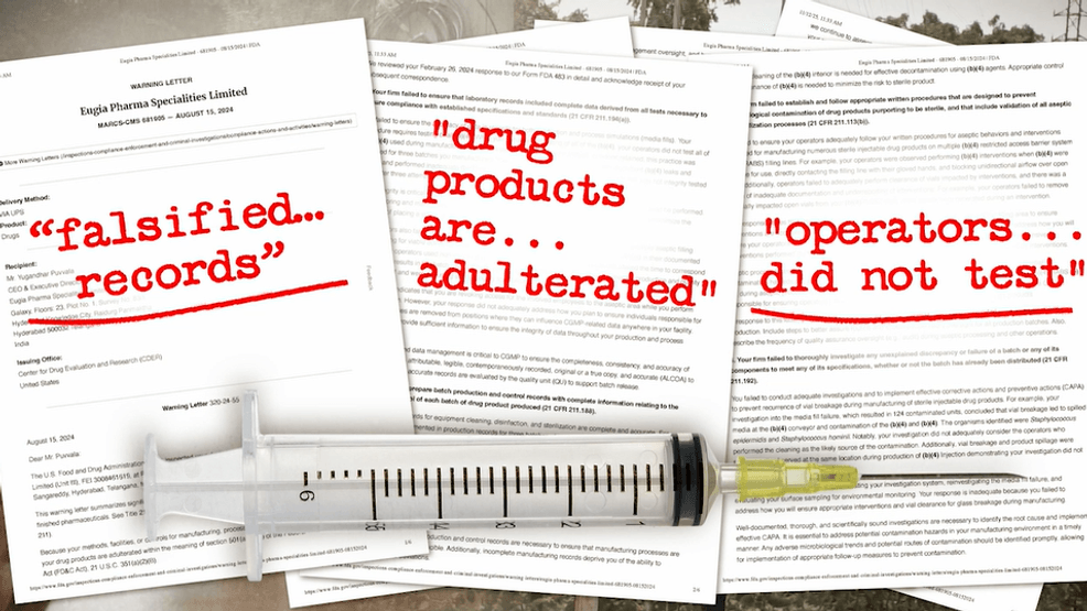 {p}The FDA said the problems found at Eugia were so bad, the company cannot "ensure the safety, effectiveness and quality" of its drugs (Photo: SBG){/p}{p}{/p}