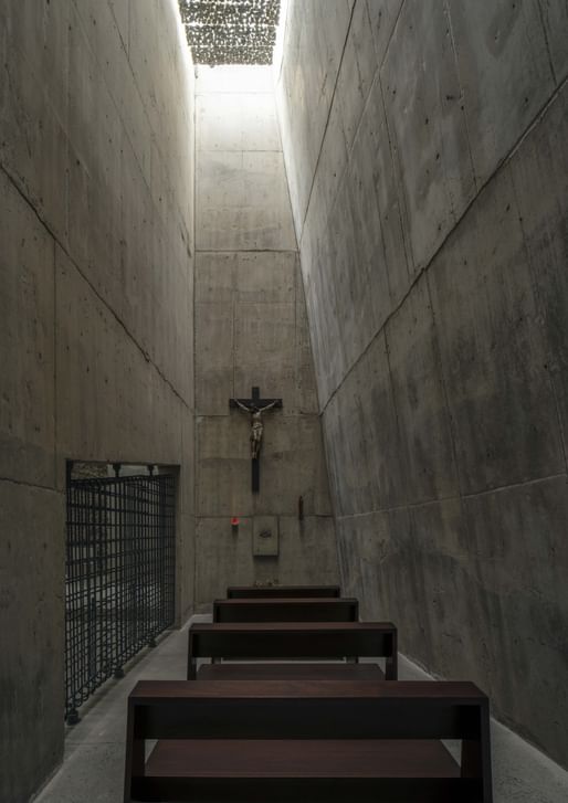 The 2025 World Building of the Year winner The Holy Redeemer Church and Community Center of Las Chumberas by Fernando Menis. Image: © Hisao Suzuki