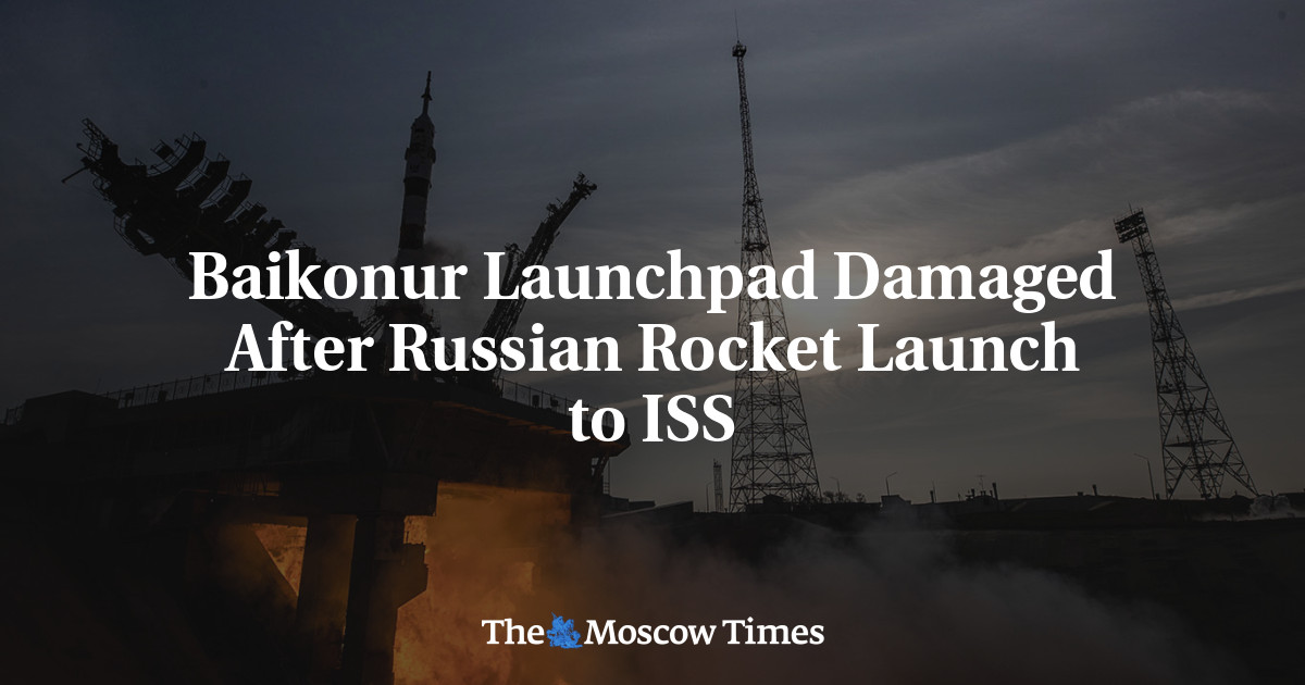 Baikonur Launchpad Damaged After Russian Rocket Launch to ISS