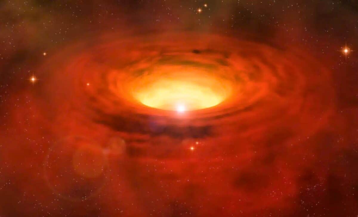 A Giant Star Just Vanished Behind Dust