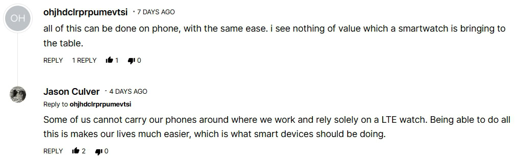 AA reader on how they use Gemini on their smartwatch (2) AA reader on how they use Gemini on their smartwatch (2)