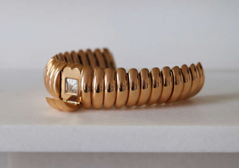 A 1940s Vacheron & Constantin retro secret bracelet watch (€8,000-€12,000) at Adam's 