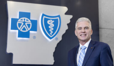 Curtis Barnett is the president and CEO of Arkansas Blue Cross & Blue Shield. He’s navigating a funding crisis in the health care and insurance industries. [Karen E. Segrave]