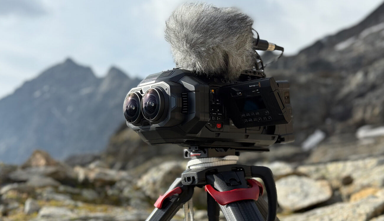 Shooting Apple Immersive Video in the Swiss Alps with the Blackmagic URSA Cine Immersive
