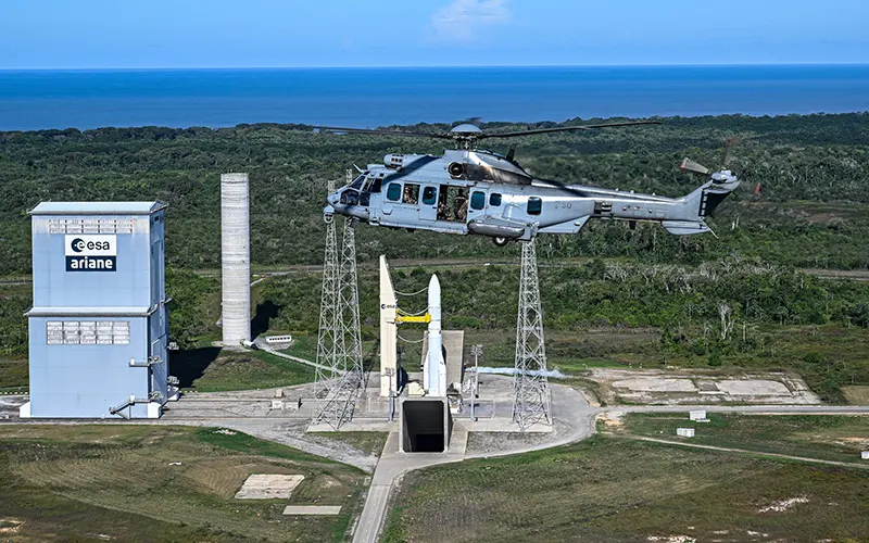 Arianespace aims to launch as many as eight Ariane 6 flights in 2026, including the debut of the more powerful, four-booster version of the rocket.