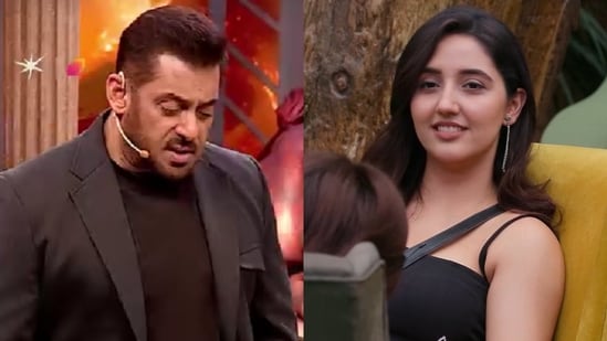 Salman Khan slams Ashnoor Kaur for physical violence against Tanya Mittal.
