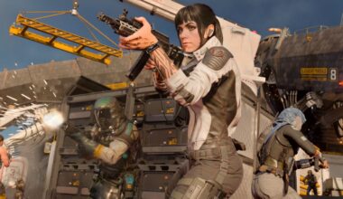 Emma Kagan holding a gun in Black Ops 7