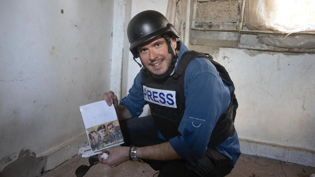 כתבנו יאיר קראוס עם היומן הסורי