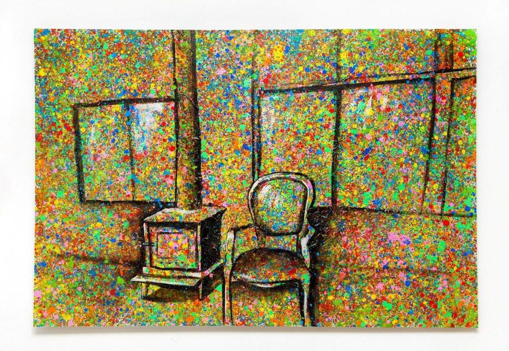 'The Warm Corner '- oil on canvas 200*120cm 2024 