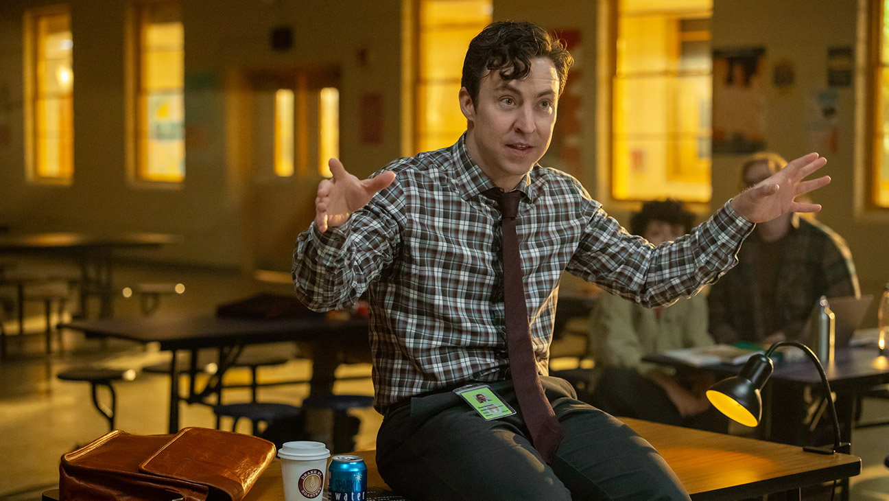 English Teacher, Season 2, Episode 1 Pictured (L-R): Brian Jordan Alvarez as Evan Marquez.