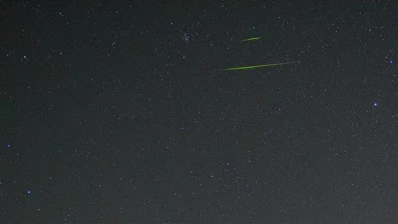 Eliot Herman, Based In Tucson, Arizona, Captured This Double Leonid Meteor Image Just Two Days Before The Shower’s Peak In 2018.