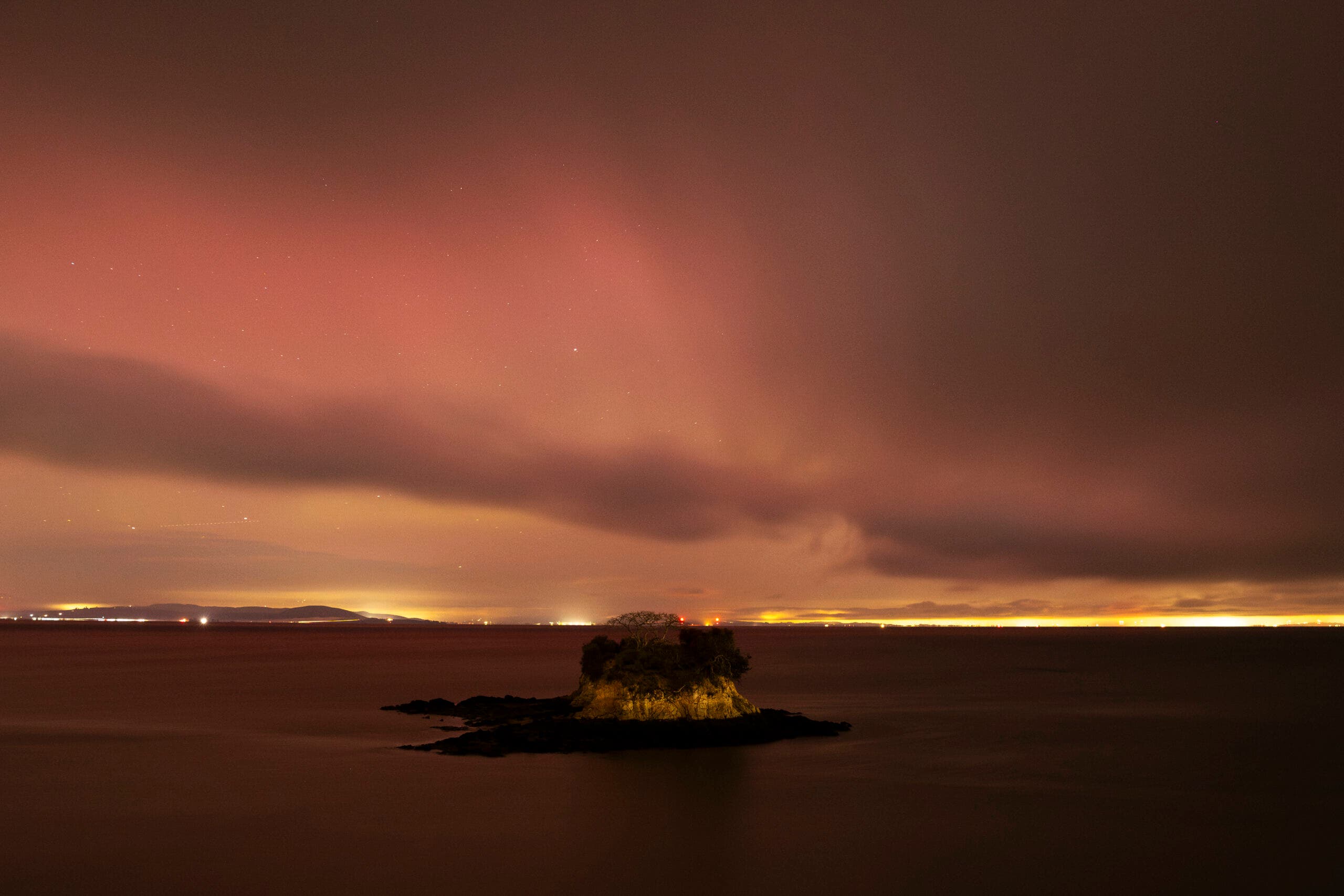 Northern Lights In Northern California