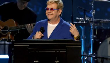 Elton John Says Bernie Taupin Sent Him Lyrics for Seven New Songs