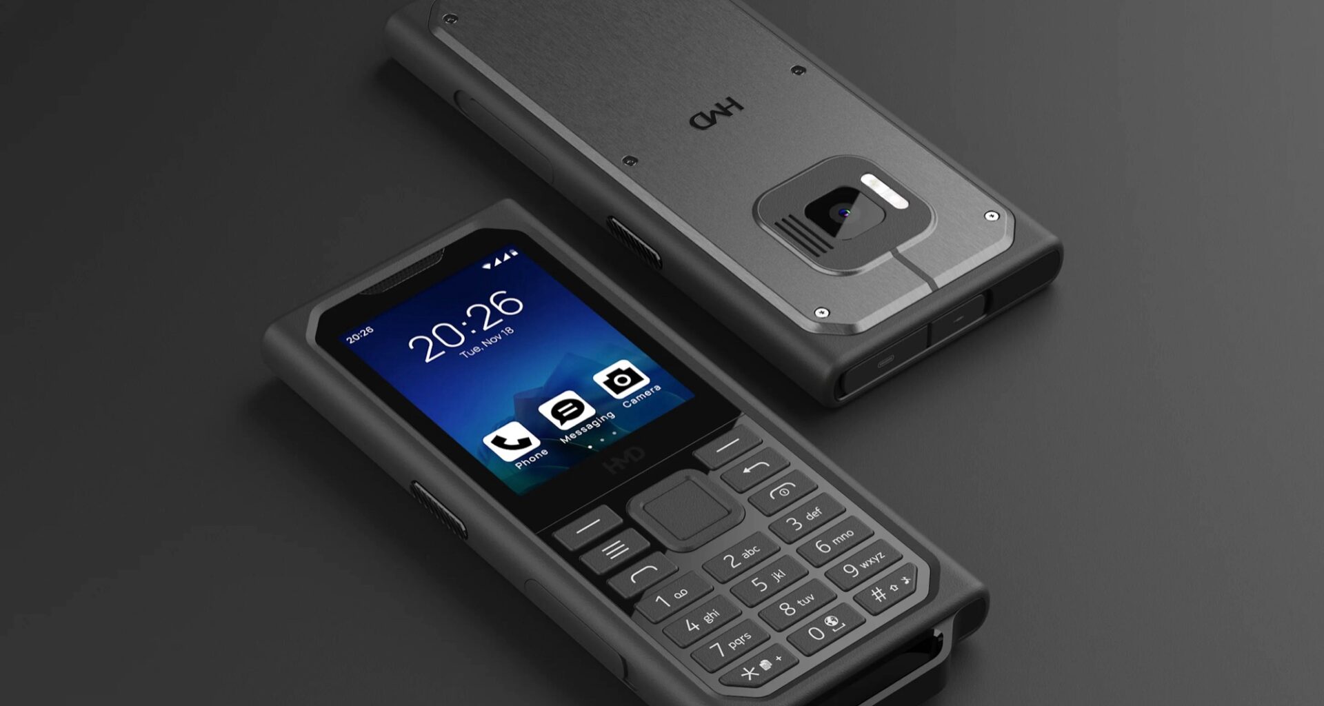 HMD Terra M feature phone launches with waterproof chassis and glove support