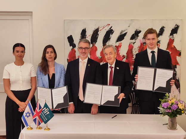 Holon Institute of Technology (HIT) and UK Abraham Accords Group (UKAAG) representatives 