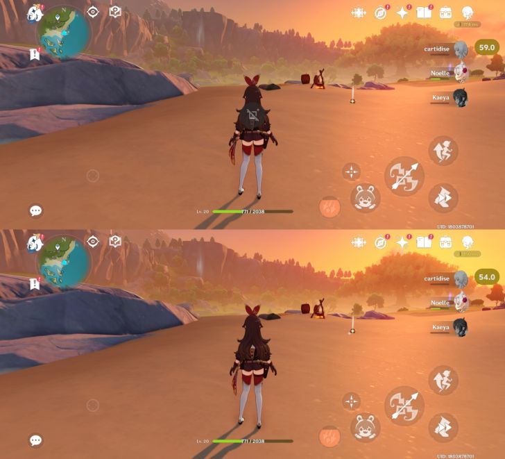 Ray Tracing Off vs. On