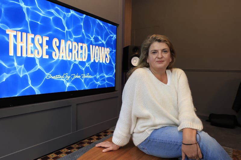 TV and film producer Rebecca O'Flanagan. Photograph: Nick Bradshaw / The Irish Times
