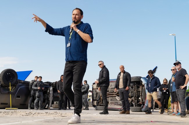 FAST X, (aka FAST & FURIOUS 10), director Louis Leterrier, on set, 2023.  ph: Peter Mountain /© Universal Pictures / Courtesy Everett Collection