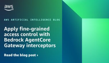 Apply fine-grained access control with Bedrock AgentCore Gateway interceptors