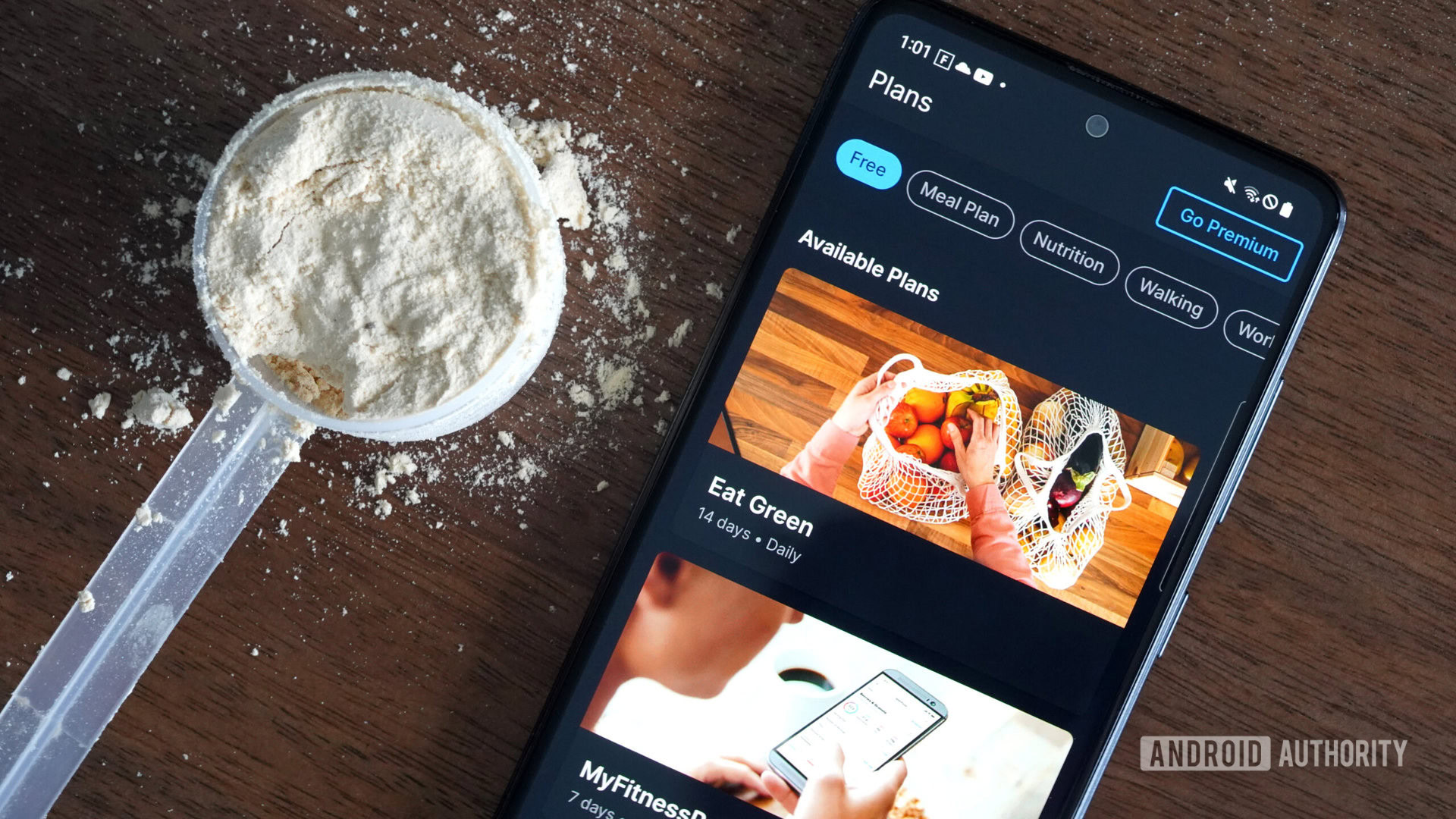 The calorie tracking app offers dedicated plans for managing diet and exercise.