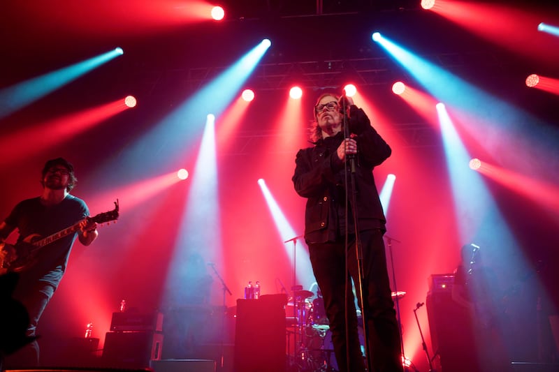 Mark Lanegan on stage in France in 2019. Photograph: Sylvain Lefevre/Getty
