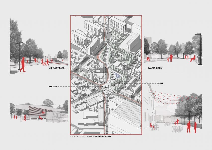 The Lane: As an Adaptive Space by Soroush Mohammadtaheri, Saba Ranjbarbalaei, Milla Randsborg and Emma HengWalaunet