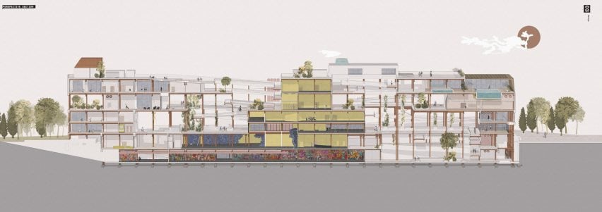 Adaptive Reuse of Ex-Poste Monteverdi by Shadi Masihi Pour, Kosar Mohammadi, Jessica Priya Sagar and Laura Zotaj