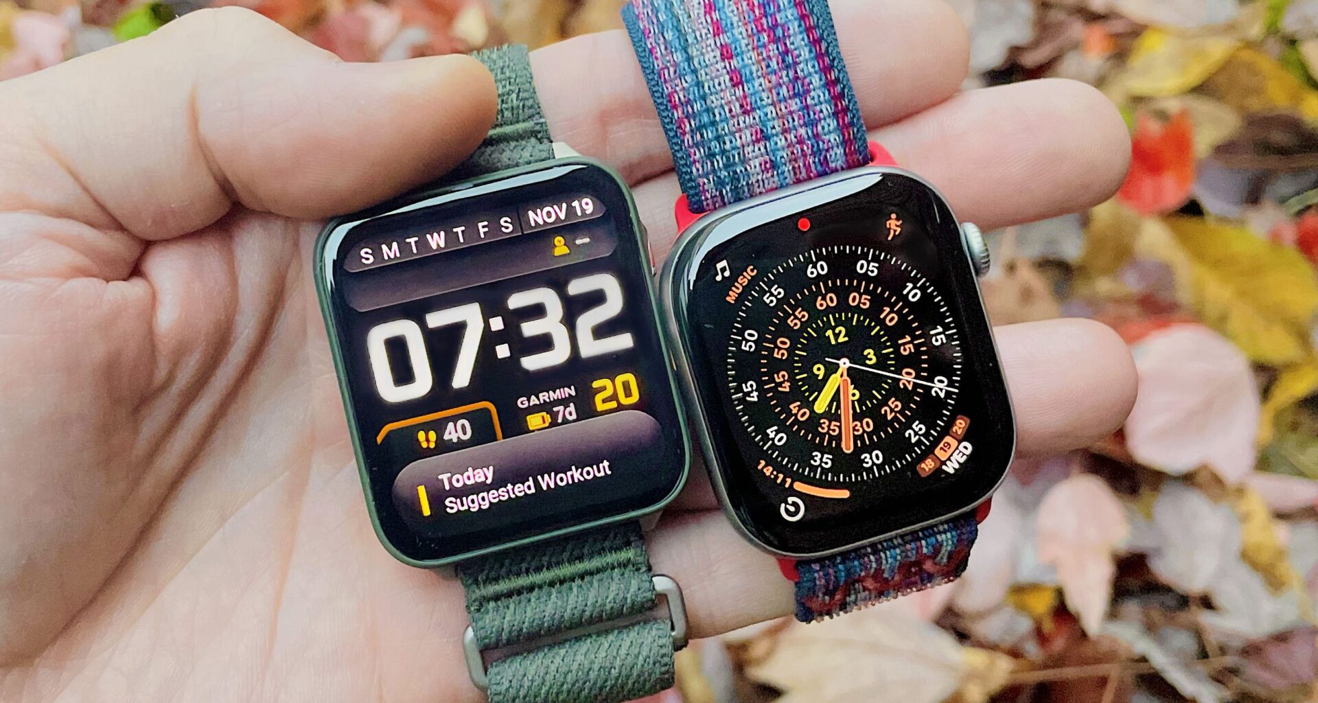 I walked 5,000 steps with the Apple Watch 11 vs Garmin Venu X1 — and this smartwatch won
