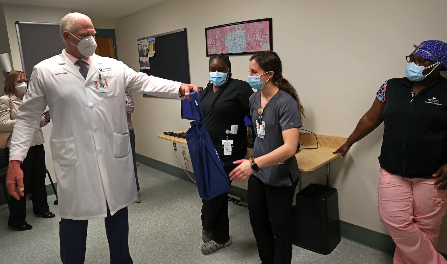 Dr. Eric Dickson, CEO of UMass Memorial Health.