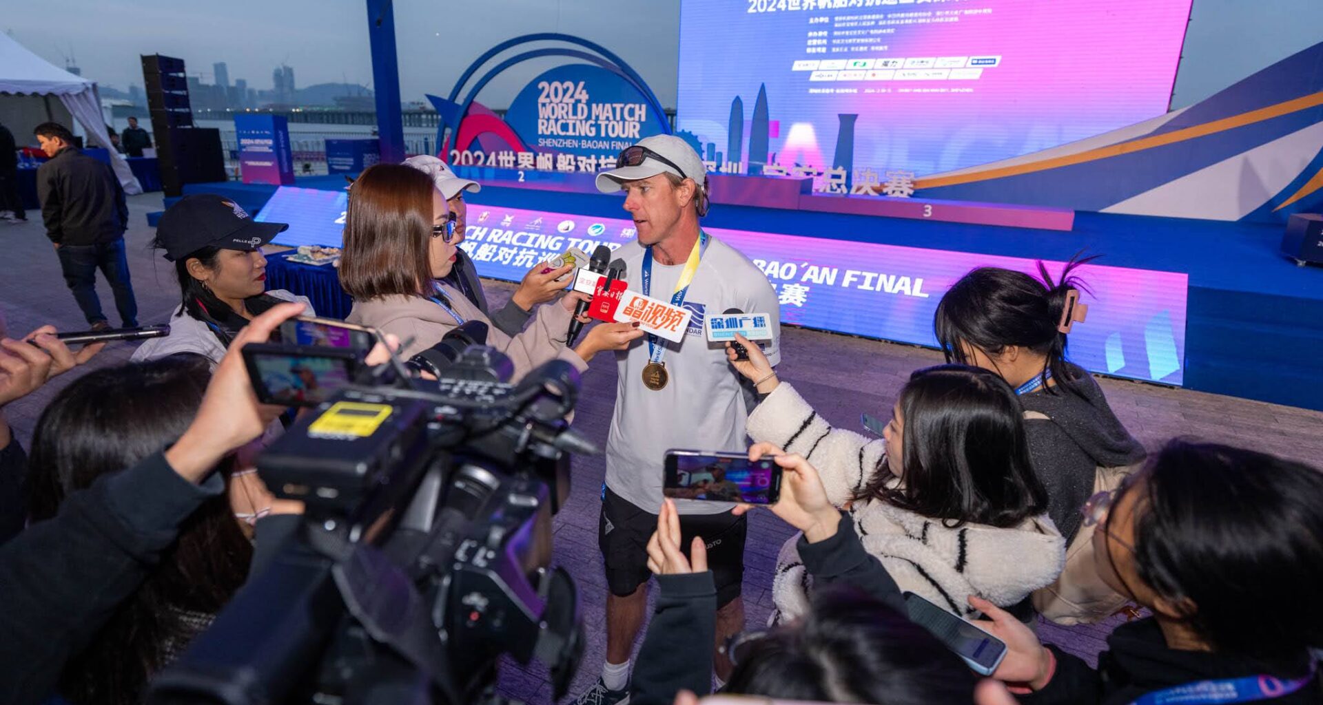 EIGHT-TIME WORLD CHAMPION LEADS LINE-UP FOR WORLD MATCH RACING TOUR FINAL IN SHENZHEN