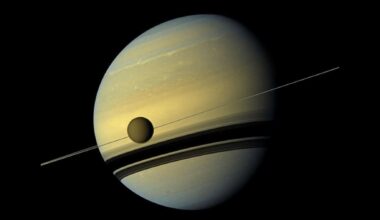 Saturn's rings vanish