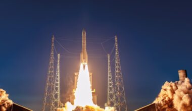 Sentinel-1D lifts off on Ariane 6