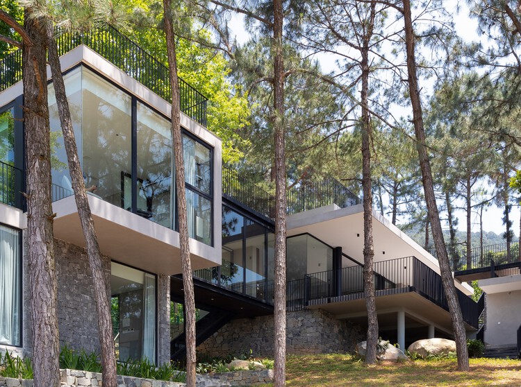  Tam Dao Retreat House / Idee architects - Exterior Photography, Balcony