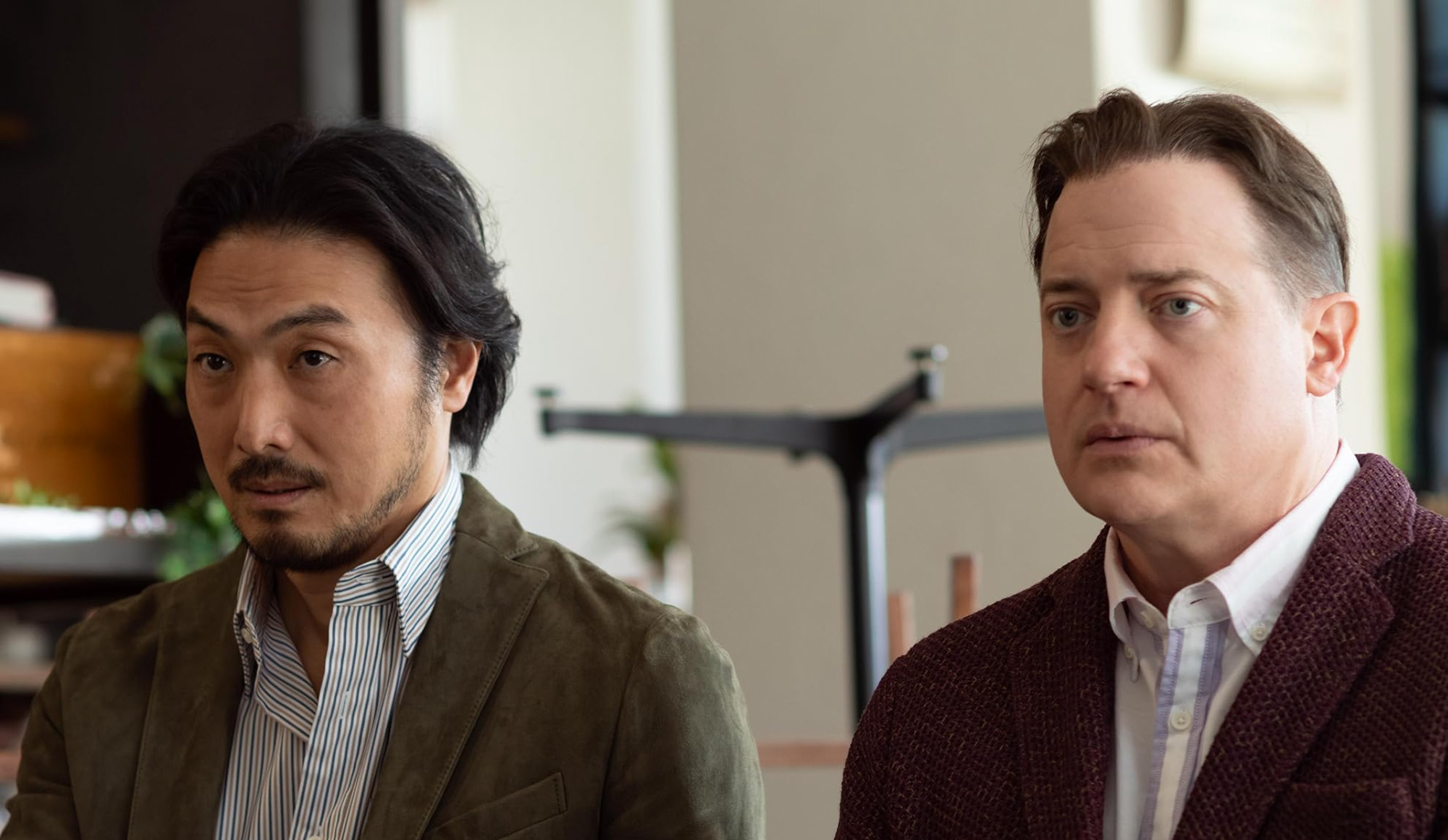 Takehiro Hira, Brendan Fraser in Rental-Family