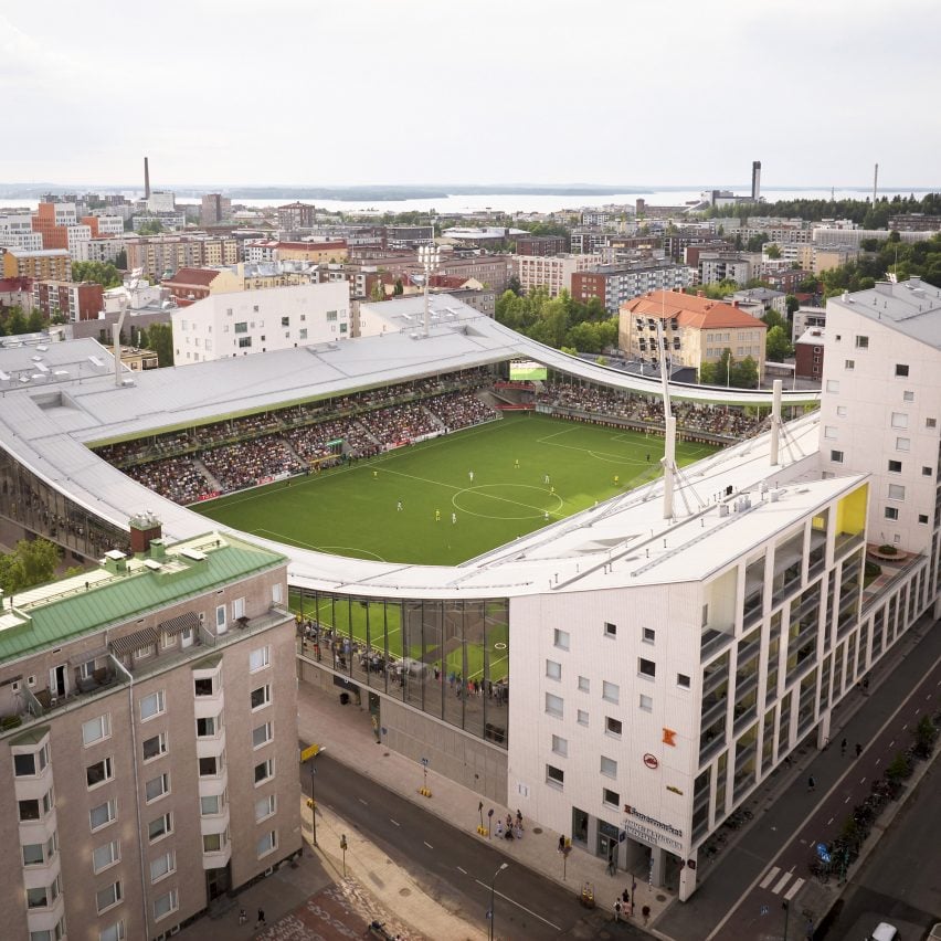 Tammela Hybrid Stadium by JKMM Architects