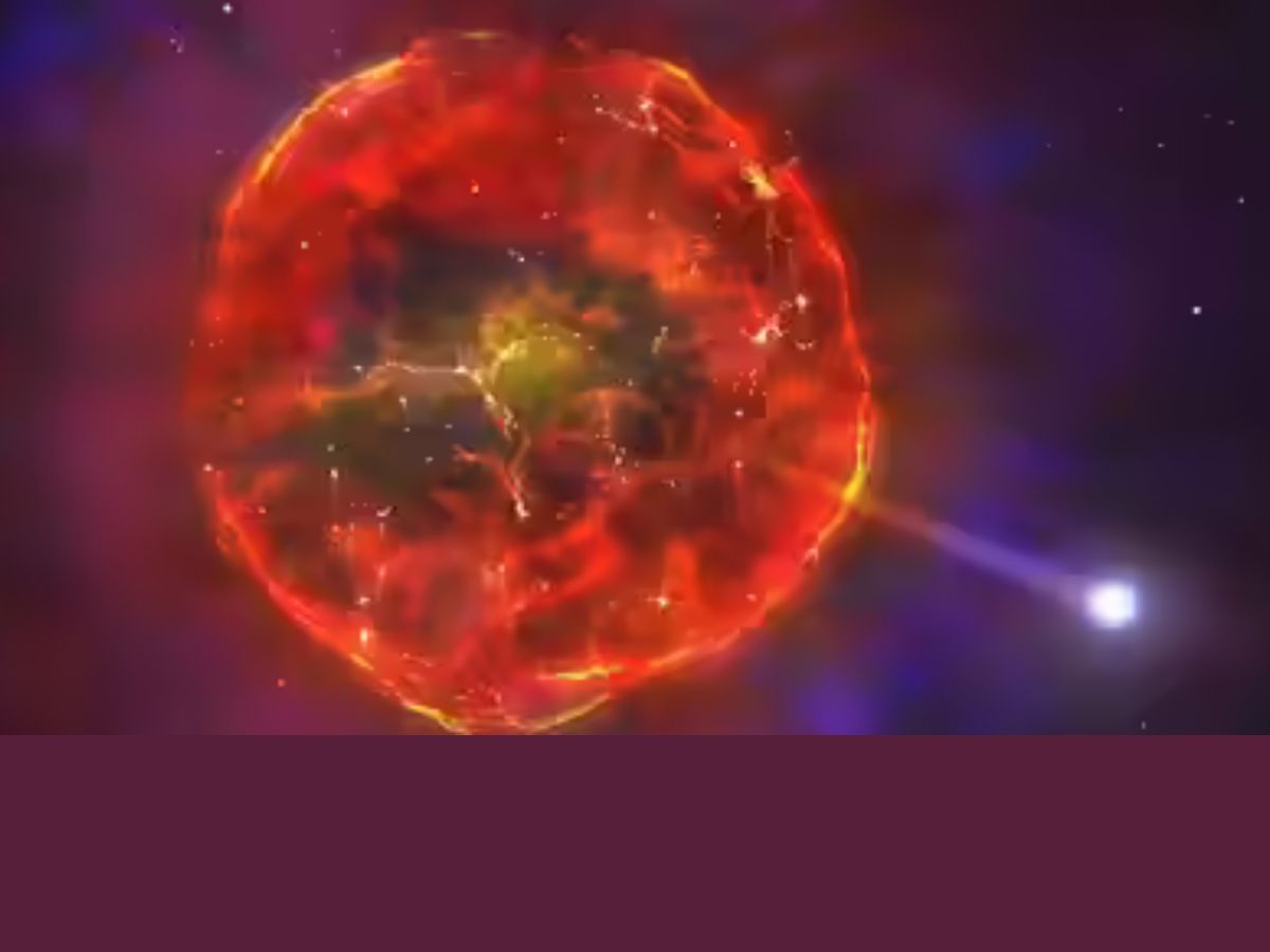 NASA spots a mysterious red sphere travelling way too fast